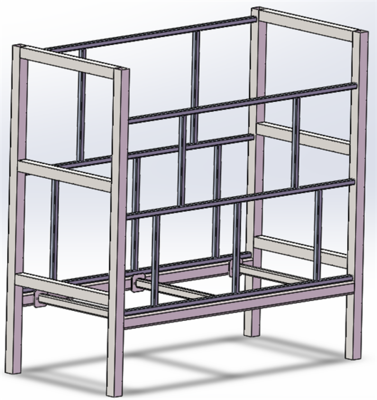 吊篮3D模型下载_三维模型_SolidWorks模型 - 制造云 | 产品模型
