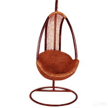 绿欣轩 水草吊篮 02 时尚简约天然水草编织休闲藤吊篮吊椅