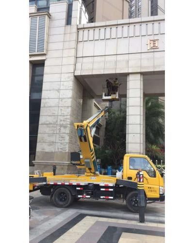 清新高空喷漆车出租清新高枝修剪车可以租半天吗现车出租师傅随车