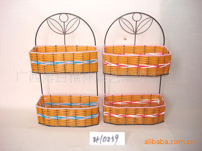 现货供应藤编/工艺篮子/竹编/藤编工艺篮子/吊篮/礼品篮